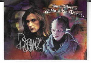 1997 skybox babylon 5 robin atkin downes autographed mystery card - Picture 1 of 2