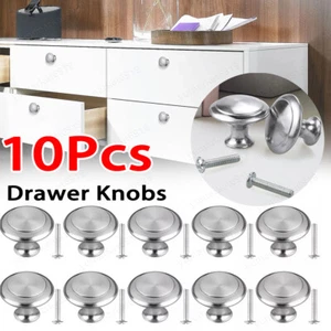 10 PIEZAS Perillas de gabinete Cajón Tiradores Manijas de puerta Hardware de cocina Níquel cepillado - Imagen 1 de 10