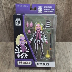 Beetlejuice Cartoon Actionfigur 5" BST AXN Horror Fantasy Animiertes Spielzeug Neu - Bild 1 von 6