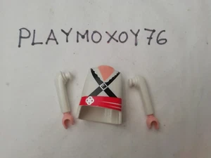 PLAYMOBIL. LOTE DE TORSO PIRATA+BRAZOS CABALLEROS MEDIEVALES GUERRERO. - Picture 1 of 1