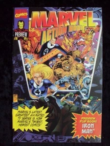 MARVEL ACTION HOUR PROMOTIONAL COMIC MARVEL COMICS FANTASTIC 4 IRONMAN - Picture 1 of 2