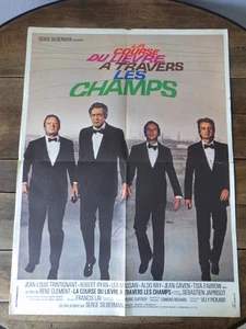 AFFICHE CINEMA (60x80) LA COURSE DU LIEVRE A TRAVERS LES CHAMPS (G41) - Picture 1 of 1