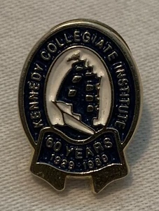 Vtg Kennedy Collegiate Institute 60 Years 1989 Sailboat Pin (Windsor, Ontario) - Picture 1 of 5