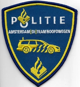 HOLLAND Niederlande POLITIE Amsterdam Team Hoofd. Police Patch Polizei Abzeichen - Bild 1 von 1