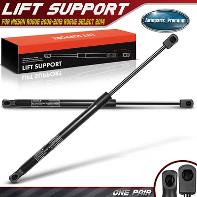 2 piezas soportes de elevación de puerta trasera amortiguadores puntales para Nissan Rogue 2008-2013 SUV Foto 1 de 4