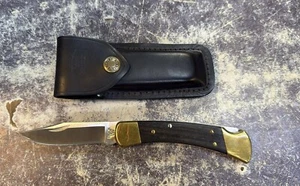 Buck 110+ Folding Hunting Pocket knife With Sheath - Picture 1 of 3