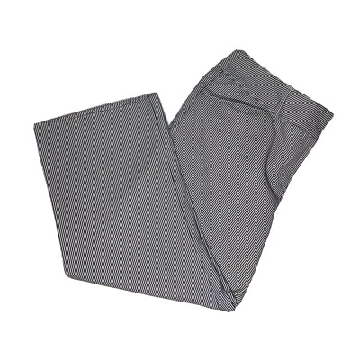 Tracy Evans Womens 11 Black and White Striped Dress Capri Pants Business Casual - Image 1 of 3