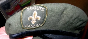 Vintage 1967 Canadian Boy Scout Beret - Excellent Condition - Picture 1 of 4