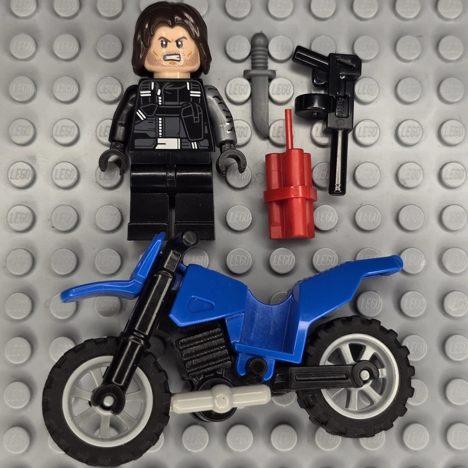 Lego Marvel Super Heroes Minifigura SH0257 Soldado de Invierno Foto 1 de 4