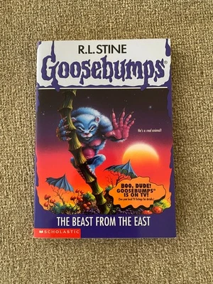 Like New 1st print Goosebumps #43 The Beast From the East ~ R.L. Stine - Imagem 1 de 4