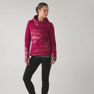 Lululemon Down Right Cozy Pullover Berry 8 - Bild 1 von 7