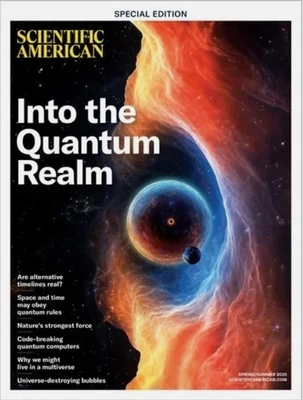 Scientific American Magazine Issue Vol.34 No.2 Special Edition/ INTO THE QUANTUM - Image 1 of 3