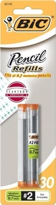 BIC Bleistiftminen, mittlere Spitze (0,7 mm), 30 kt mittel, schwarz  - Bild 1 von 1