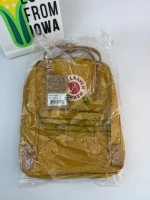 Mini Mochila Fjallraven Kanken Ocre 23561 Activa Exterior Camping Senderismo Mochila de Día Foto 1 de 4