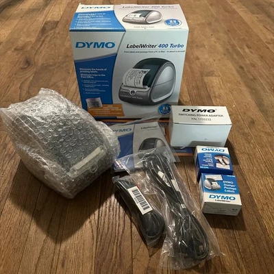 DYMO LabelWriter 400 Turbo Thermal Label Printer New in Box Postage Software - Image 1 of 4