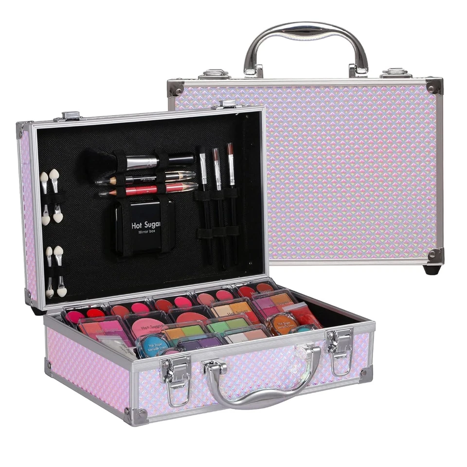 Kit de Maquillaje Hot Sugar para Niñas y Mujeres - Juego Completo de Cosméticos de Inicio Sirena  Foto 1 de 4