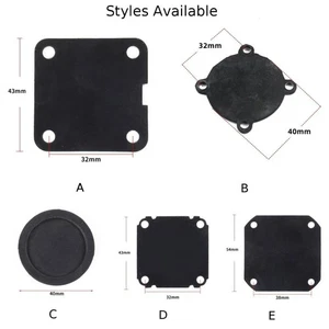 Lot de 4 rondelles et joints caoutchouc pour culasse compresseur d'air noir - Picture 1 of 63
