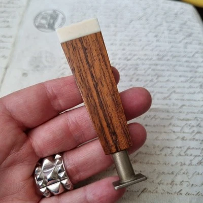 Sceau ART DECO 1920 Palissandre Bakélite French Seal  - Photo 1/4