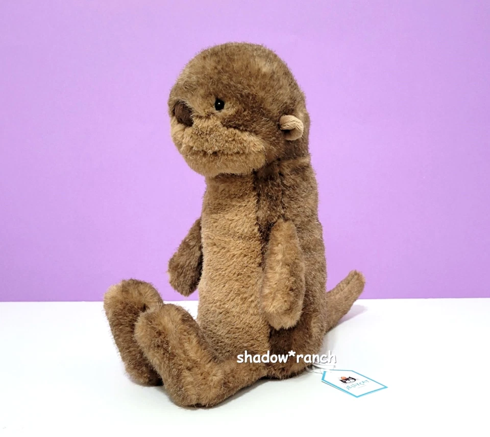 Jellycat Brooke Otter Plush Toy Authentic With Jellycat Dust Bag BRK3OT