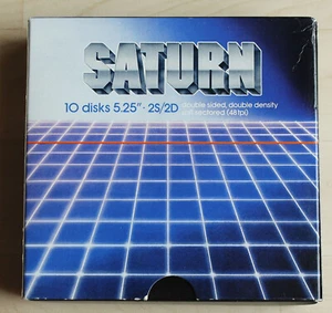 10 Disketten 5 1/4" 2S/2D Saturn - Photo 1/2