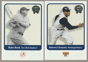 2001 FLEER GREATS OF THE GAME BASEBALL YOU PICK #1 - #137 *** FREE SHIPPING *** - Picture 1 of 1