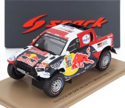1:43 Toyota Hilux Pick-Up GR DKR Gazoo Racing Red Bull No.201 Winner Dakar Ra... - Image 1 of 3