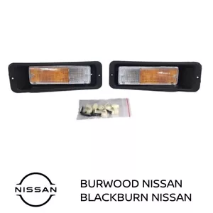 GENUINE NISSAN PATROL GU Y61 STEEL BULLBAR INDICATOR LAMP KIT B6610-VD000AU - Picture 1 of 2