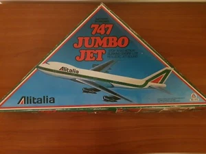 ALITALIA 747 JUMBO JET - ALES - RARO - Foto 1 di 10