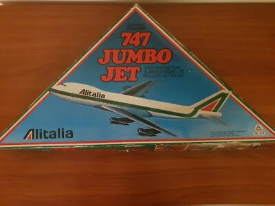 ALITALIA 747 JUMBO JET - ALES - RARO - Immagine 1 di 4