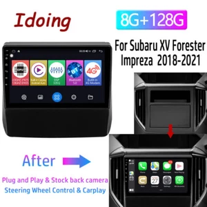 Android 12 GPS Car Radio Stereo Head Unit For Subaru WRX STI Forester 2018-2021 - Foto 1 di 14