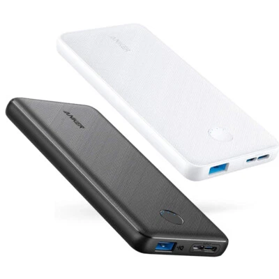 Anker 10000mAh Portable Power Bank External Battery Charger PowerIQ Charging LED - Image 1 of 4