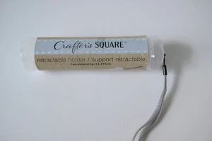 CRAFTERS' Plastic Cylindrical RETRACTABLE HOLDER EXTENDS UP TO 14.5" - Picture 1 of 3