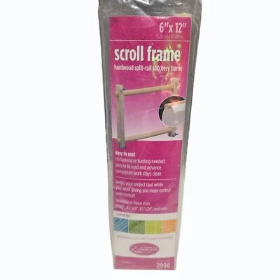 EDMUNDS 2996 SCROLL FRAMES Cross Stitch, Needlepoint, Crewel, Embroidery NIP - Image 1 of 4