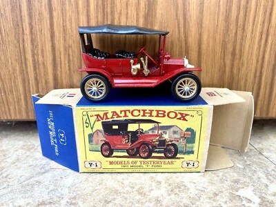 MATCHBOX LESNEY YESTERYEAR Y1-2 FORD MODEL T ISSUE 1 * RARE *NMIB* - Bild 1 von 4