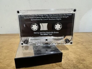 Danny and The Nashville Brass We Sing Too! Audio Cassette Tape RARE OOP Music - Picture 1 of 4