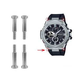 4 X For Casio GST-210B/S100/S110/W330/S120 Watch Screw Connection Rods - Picture 1 of 7