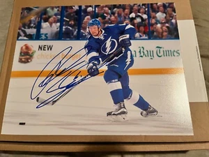 Anton Stralman Tampa Bay Lightning Autographed Signed 8x10 Photo - Picture 1 of 1