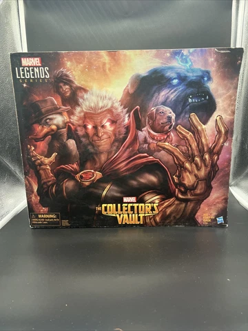 2016 SDDC Marvel Legends Series The Collector’s Vault Set Damaged Box Cover