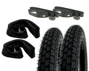 2x Kenda K254 Reifen 2,75x17 Zündapp Hercules Schlauch Felgenband 17 Zoll Sachs - Bild 1 von 1