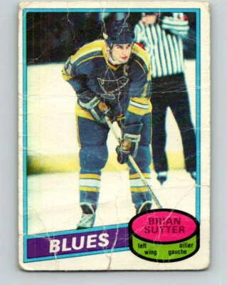 1980-81 O-Pee-Chee #244 Brian Sutter  St. Louis Blues V39544 - Image 1 of 2