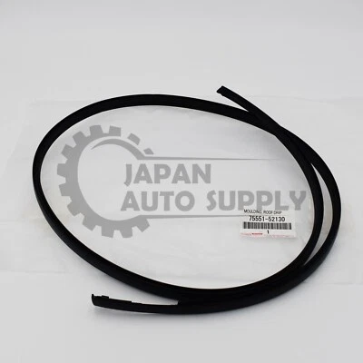 NEW OEM GENUINE TOYOTA 2006-2011 YARIS HATCHBACK ROOF DRIP MOLDING 75551-52130 - Image 1 of 4