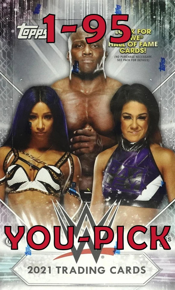 2021 Topps WWE Wrestling 1-100 - You Pick (FREE COMBINED SHIPPING) - Image 1 of 1