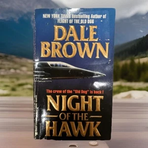 Night of the Hawk by Dale Brown, 1992 1st Edition 1st Printing Vintage. - Picture 1 of 6