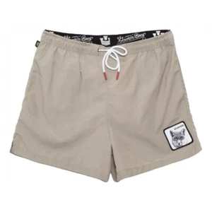 GOORIN BROS Costume SILVER FOX Gallo Uomo Short Pantaloncino Patch Grigio Mare - Foto 1 di 15