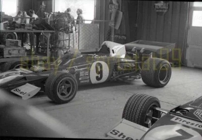 Mario Andretti #9 Ferrari - 1972 US Grand Prix Watkins Glen - Vtg Race Negative - Image 1 of 2