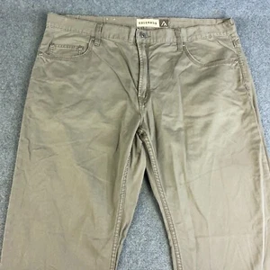 Colorado Chino Jeans Mens Size 40 Beige Cotton Denim Straight Distressed Comfort - Picture 1 of 13