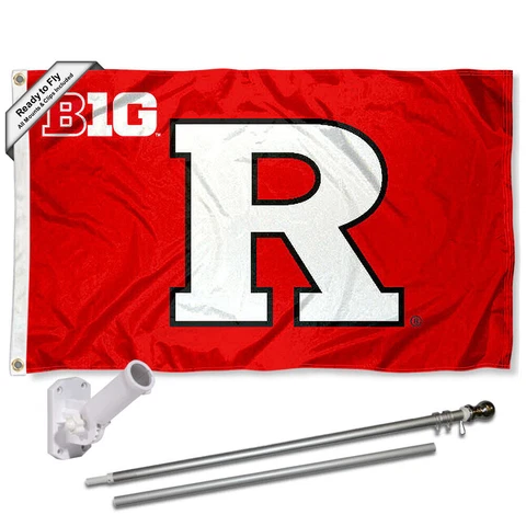 Knights Big Ten Flag Pole and Bracket Gift Set Package Cover