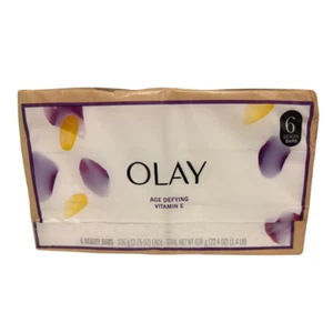 Jabón en barra Olay Age Defying con vitamina E - Paquete de 6 - Imagen 1 de 3