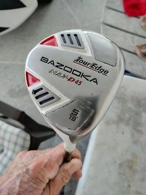 TourEdge Bazooka Max D45 para hombre diestro 5-madera, 19°, grafito regular, leer. Foto 1 de 4