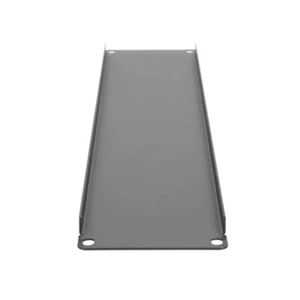 EXTRALINK 2U 19" Front Blank Panel for Cabinets, Black, SteelEL-2U-PANEL-BLACK - Picture 1 of 5